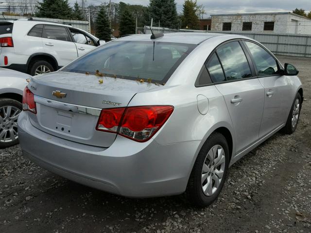 1G1PC5SG1G7142994 - 2016 CHEVROLET CRUZE LIMI SILVER photo 4