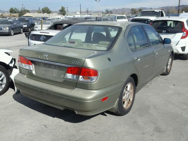 JNKCP11AX2T509342 - 2002 INFINITI G20 GREEN photo 4