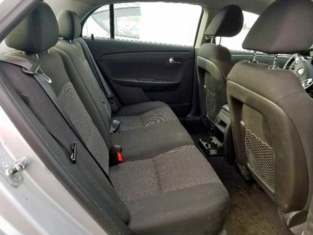 1G1ZC5EBXAF241920 - 2010 CHEVROLET MALIBU 1LT SILVER photo 6