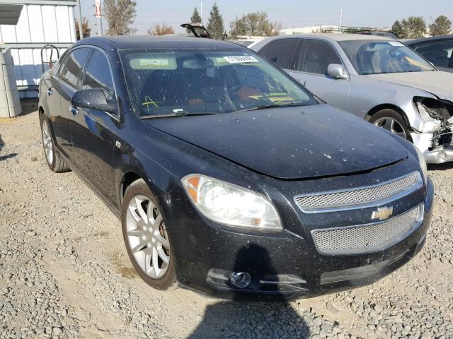 1G1ZK57738F187365 - 2008 CHEVROLET MALIBU LTZ 黑色 照片 1