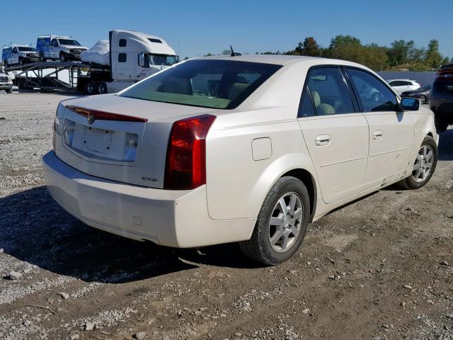 1G6DP577060124651 - 2006 CADILLAC CTS HI FEA WHITE photo 4