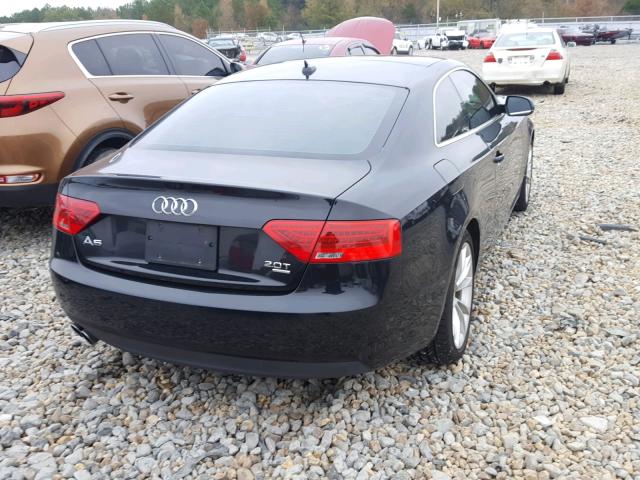 WAULFAFR9DA000728 - 2013 AUDI A5 PREMIUM BLACK photo 4