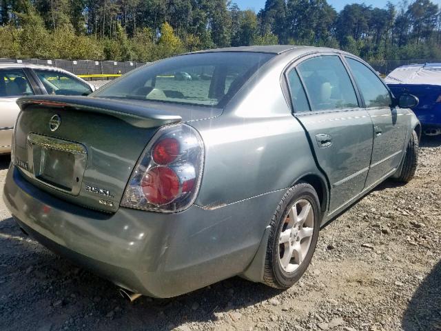 1N4BL11E15C279258 - 2005 NISSAN ALTIMA SE GREEN photo 4