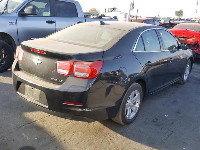 1G11B5SLXEF186680 - 2014 CHEVROLET MALIBU LS GRAY photo 4