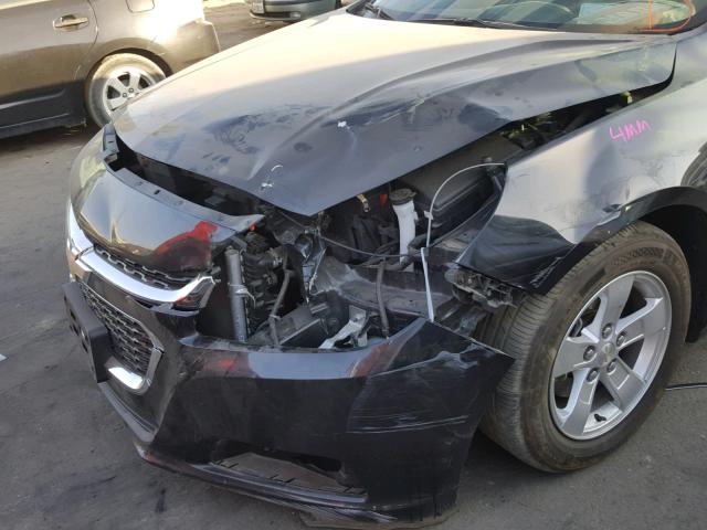 1G11B5SLXEF186680 - 2014 CHEVROLET MALIBU LS GRAY photo 9