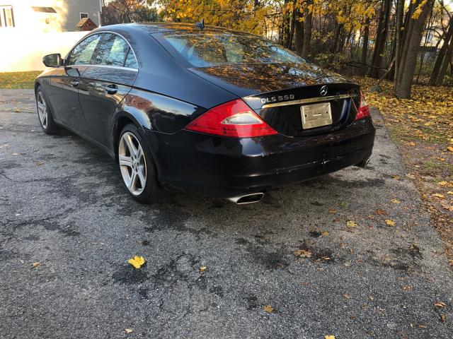 WDDDJ72X79A149973 - 2009 MERCEDES-BENZ CLS 550 BLUE photo 3