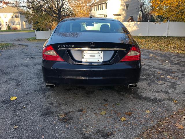 WDDDJ72X79A149973 - 2009 MERCEDES-BENZ CLS 550 BLUE photo 4