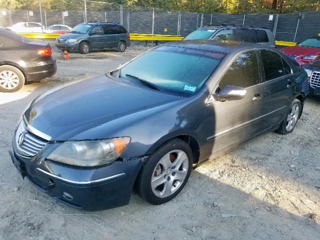 JH4KB16505C008616 - 2005 ACURA RL GRAY photo 2