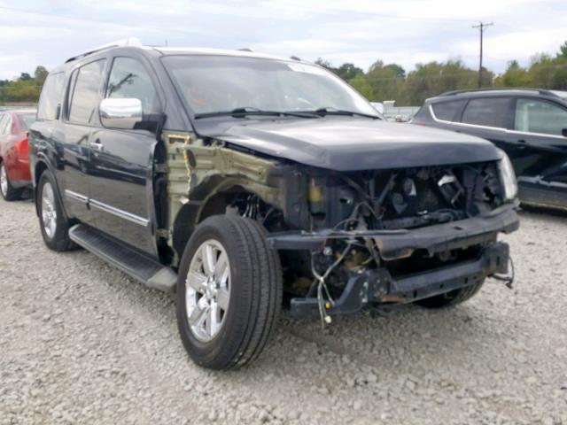 5N1AA0NE3AN618418 - 2010 NISSAN ARMADA PLA BLACK photo 1