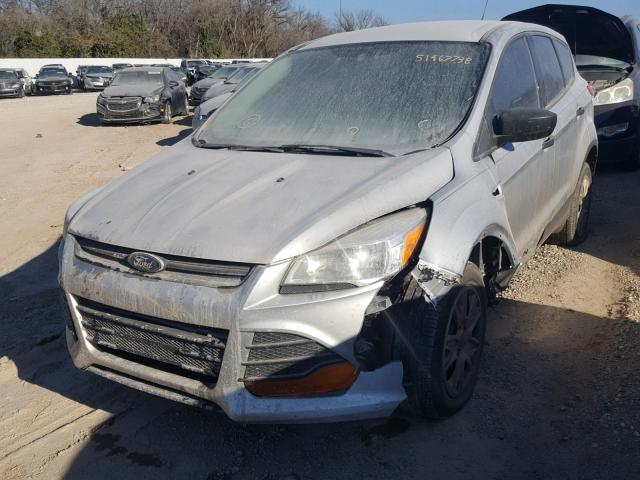 1FMCU0F7XEUB08143 - 2014 FORD ESCAPE S SILVER photo 2