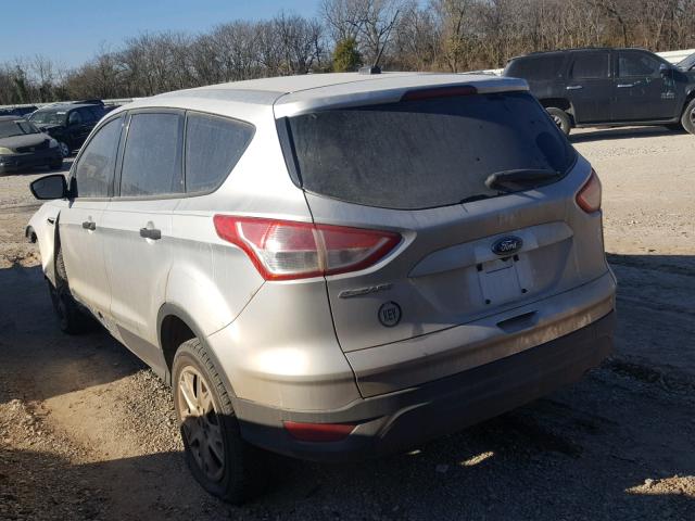 1FMCU0F7XEUB08143 - 2014 FORD ESCAPE S SILVER photo 3