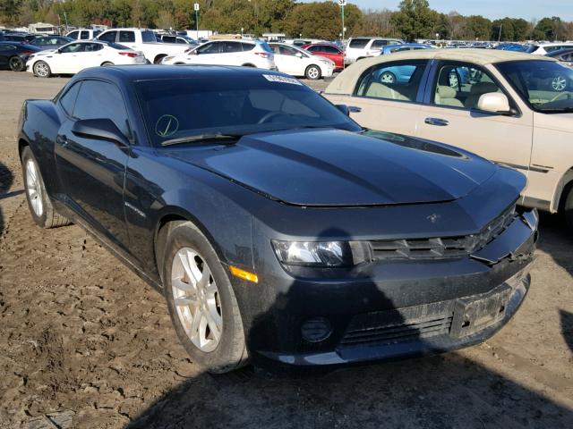 2G1FB1E30F9308399 - 2015 CHEVROLET CAMARO LS GRAY photo 1