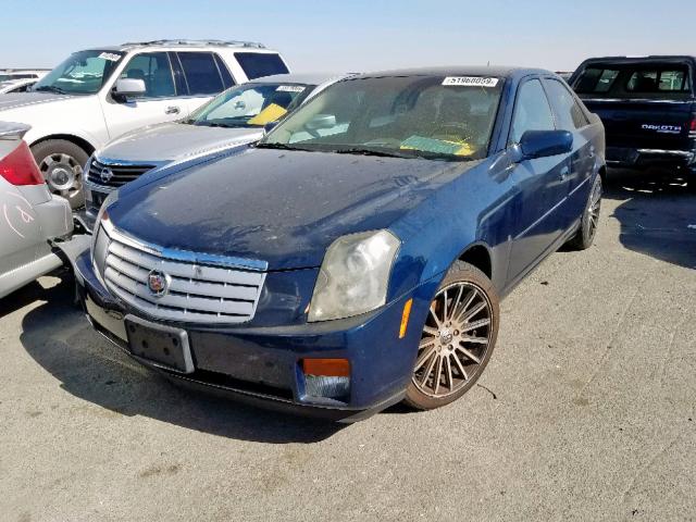 1G6DP577160153429 - 2006 CADILLAC CTS HI FEA BLUE photo 2