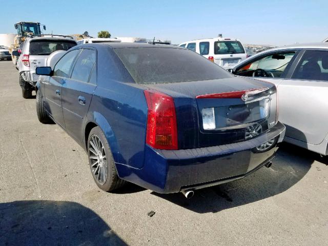 1G6DP577160153429 - 2006 CADILLAC CTS HI FEA BLUE photo 3