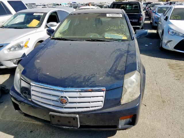 1G6DP577160153429 - 2006 CADILLAC CTS HI FEA BLUE photo 9