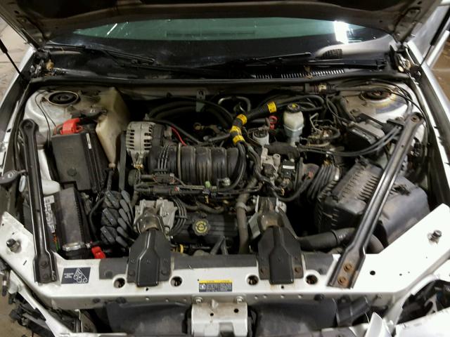 1G2WP12K32F126173 - 2002 PONTIAC GRAND PRIX SILVER photo 7