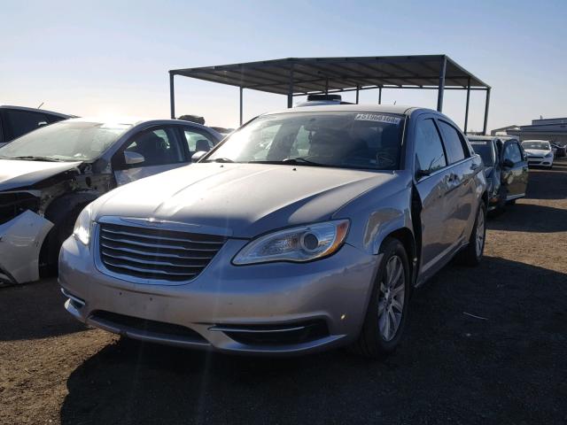 1C3CCBBB4DN553536 - 2013 CHRYSLER 200 TOURIN SILVER photo 2