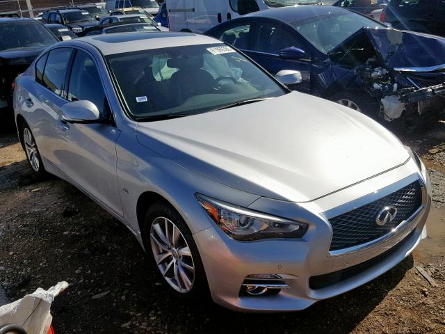 JN1CV7AR7GM253472 - 2016 INFINITI Q50 BASE SILVER photo 1