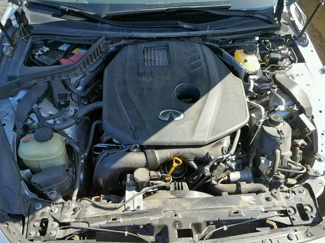 JN1CV7AR7GM253472 - 2016 INFINITI Q50 BASE SILVER photo 7