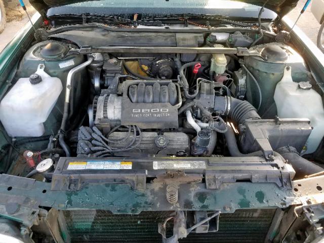 1G4HP52L0SH530472 - 1995 BUICK LESABRE CU GREEN photo 7