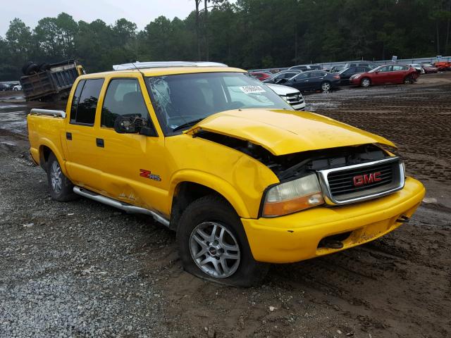 1GTDT13X53K174503 - 2003 GMC SONOMA YELLOW photo 1