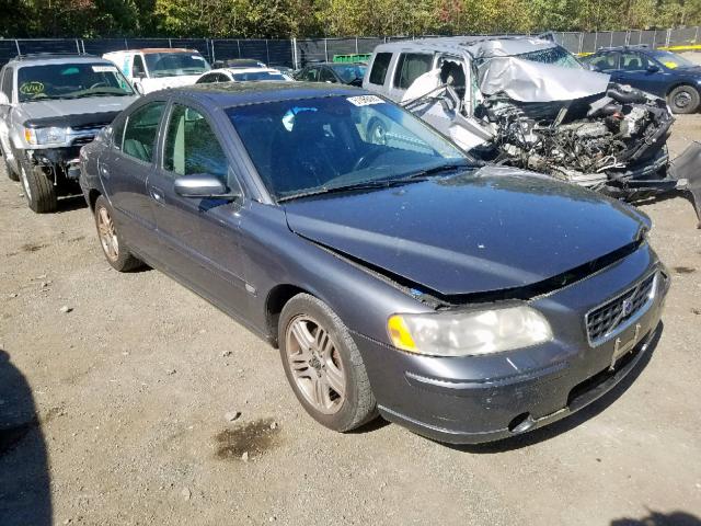 YV1RS592762554842 - 2006 VOLVO S60 2.5T GRAY photo 1