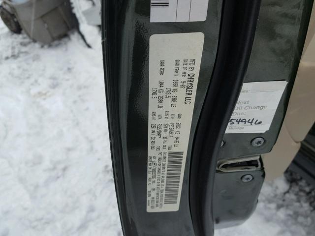 1J8FT47W08D557992 - 2008 JEEP COMPASS SP 绿色 照片 10