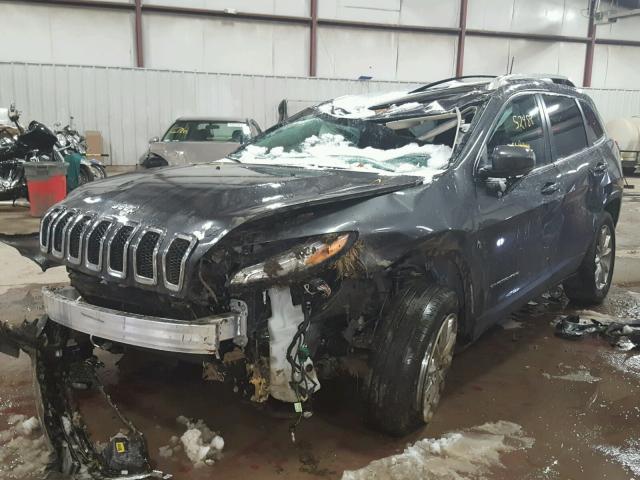 1C4PJMDS6GW169901 - 2016 JEEP CHEROKEE L GRAY photo 2