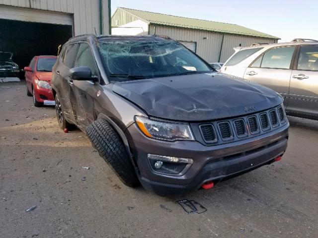 3C4NJDDB3KT811111 - 2019 JEEP COMPASS TR CHARCOAL photo 1