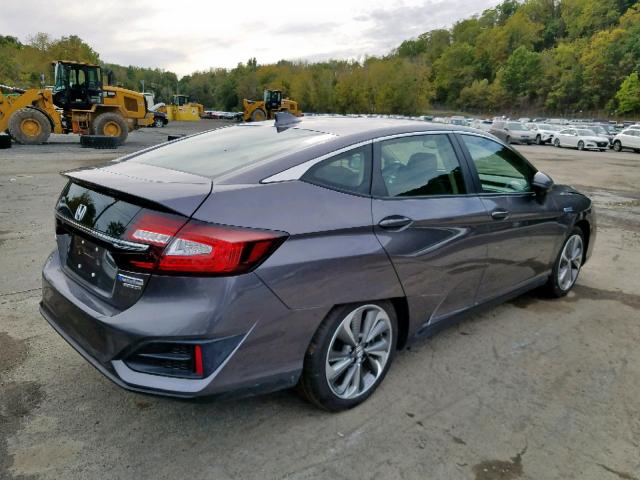 JHMZC5F31JC008121 - 2018 HONDA CLARITY TO BLUE photo 4