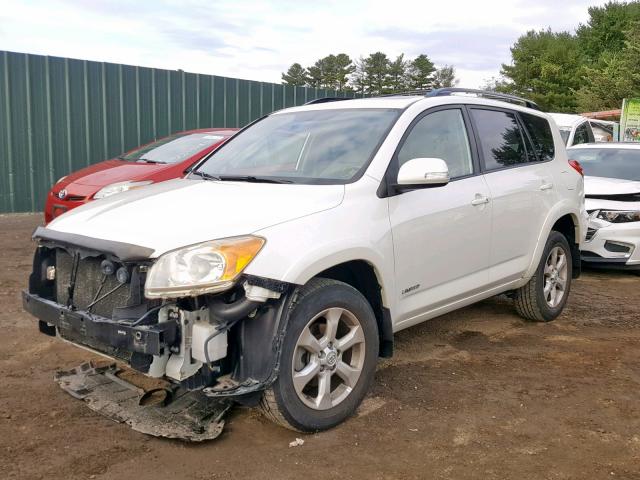 JTMBK31V795073462 - 2009 TOYOTA RAV4 LIMIT WHITE photo 2