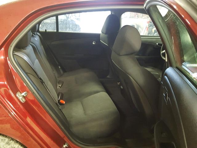 1G1ZC5E13BF280518 - 2011 CHEVROLET MALIBU 1LT MAROON photo 6