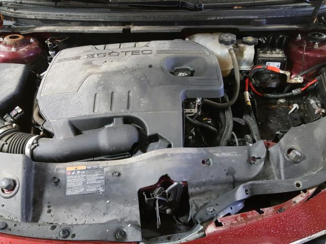 1G1ZC5E13BF280518 - 2011 CHEVROLET MALIBU 1LT MAROON photo 7