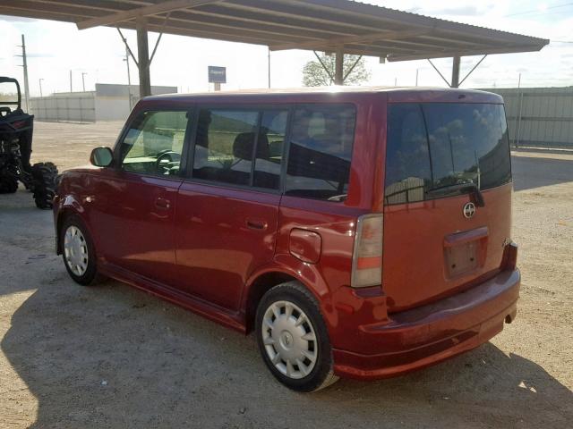 JTLKT324664104774 - 2006 TOYOTA SCION XB 栗色 照片 3
