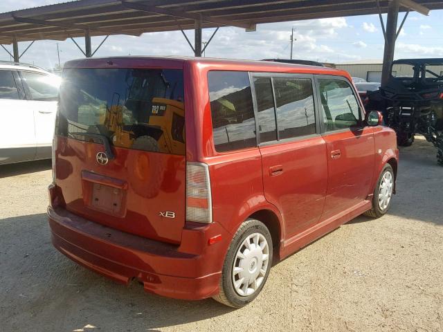 JTLKT324664104774 - 2006 TOYOTA SCION XB 栗色 照片 4