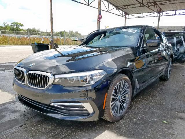 WBAJE5C50KWW22203 - 2019 BMW 540 I BLACK photo 2