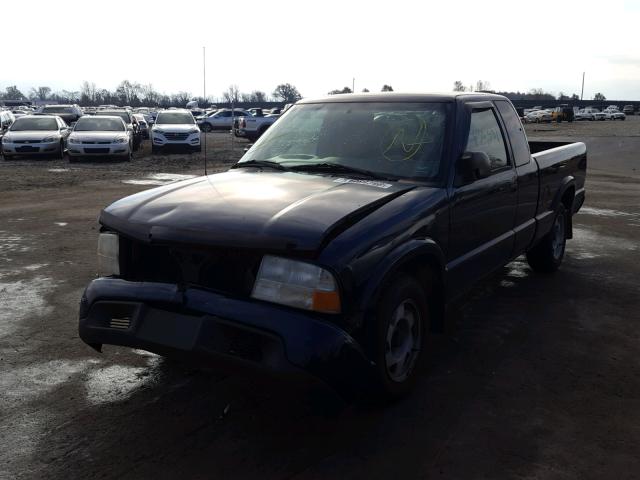 1GTCS19W2Y8151990 - 2000 GMC SONOMA BLUE photo 2