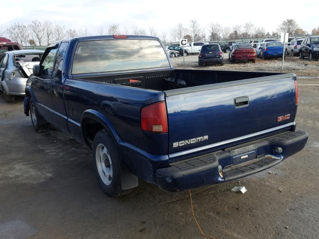 1GTCS19W2Y8151990 - 2000 GMC SONOMA BLUE photo 3