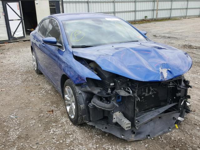 1C3CCCAB7FN735144 - 2015 CHRYSLER 200 LIMITE BLUE photo 1