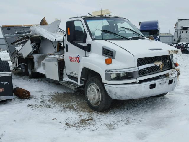 1GBE5V1237F414972 - 2007 CHEVROLET C5500 C5V0 WHITE photo 1