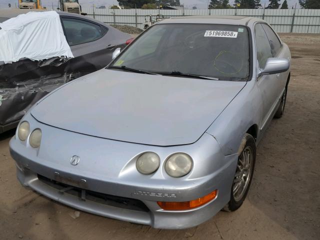 JH4DB76631S001535 - 2001 ACURA INTEGRA GS SILVER photo 2