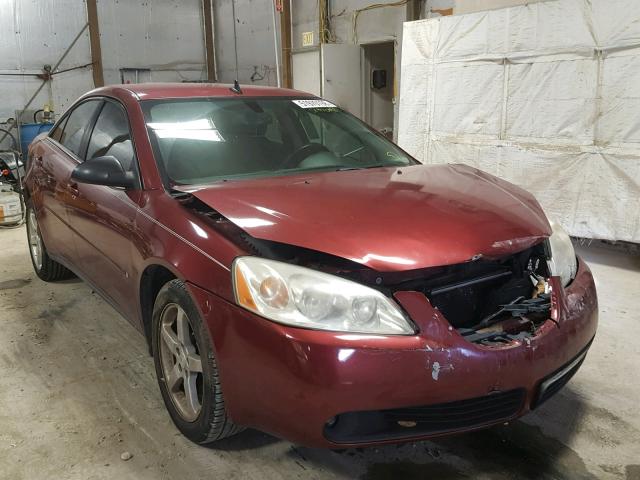 1G2ZH57N794199542 - 2009 PONTIAC G6 GT RED photo 1