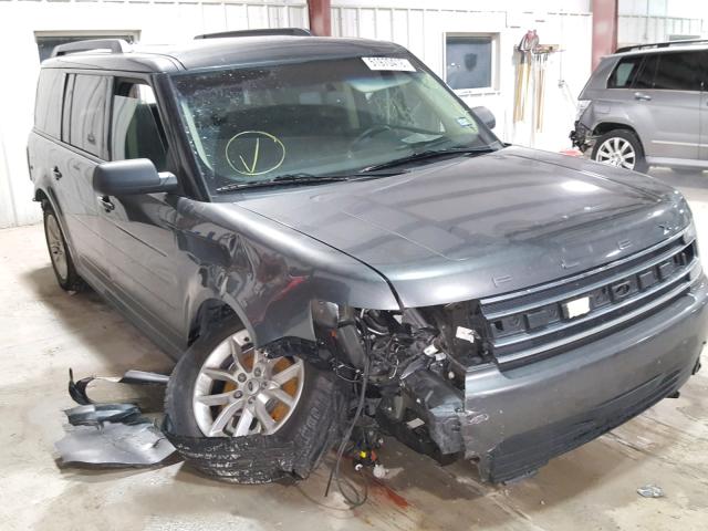 2FMGK5B87GBA17987 - 2016 FORD FLEX SE GRAY photo 1