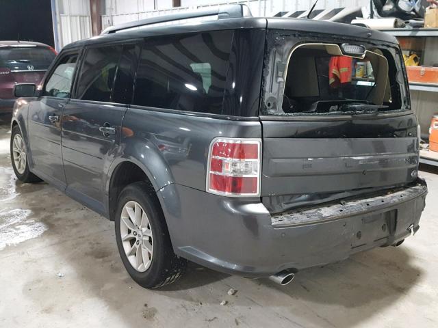 2FMGK5B87GBA17987 - 2016 FORD FLEX SE GRAY photo 3