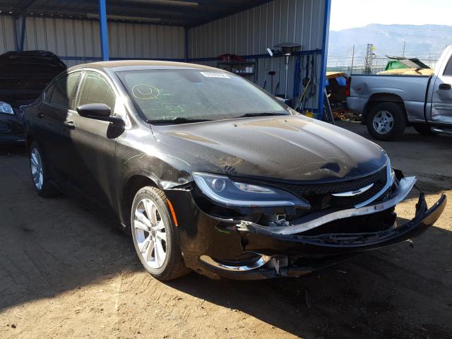 1C3CCCAB6FN660193 - 2015 CHRYSLER 200 LIMITE BLACK photo 1