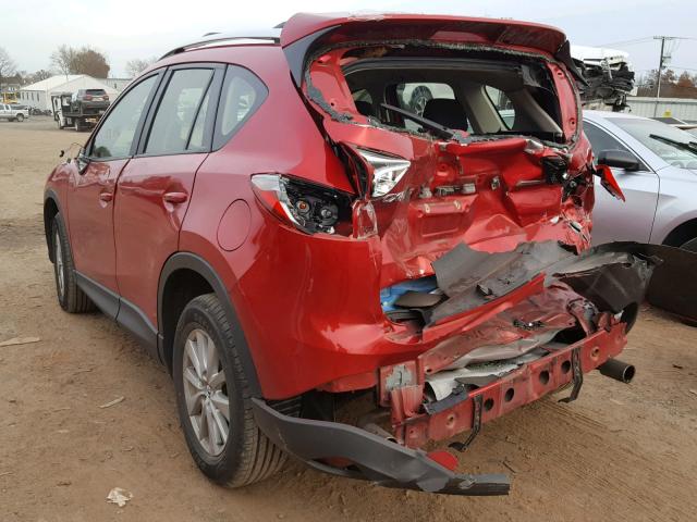 JM3KE2BE6F0531718 - 2015 MAZDA CX-5 SPORT RED photo 3