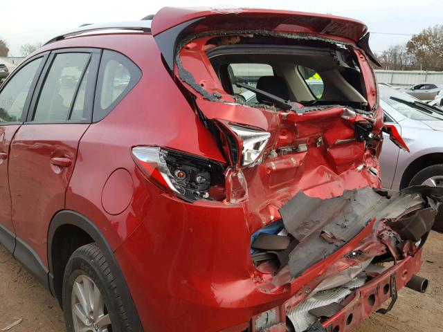 JM3KE2BE6F0531718 - 2015 MAZDA CX-5 SPORT RED photo 9