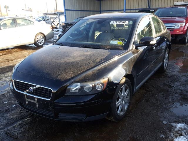 YV1MS382272274215 - 2007 VOLVO S40 2.4I BLACK photo 2