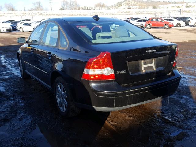 YV1MS382272274215 - 2007 VOLVO S40 2.4I BLACK photo 3