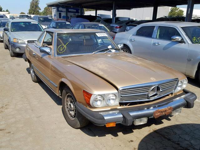 WDBBA45A7DB020950 - 1983 MERCEDES-BENZ 380 SL GOLD photo 1